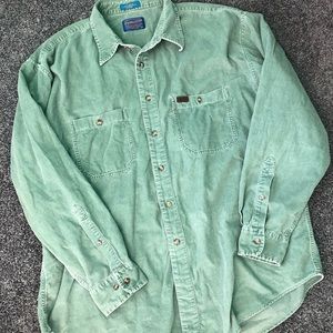 corduroy pendleton button down